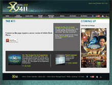 Tablet Screenshot of gospelgogo411.com